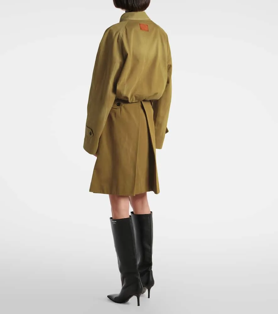 Acne Studios Cropped cotton jacket