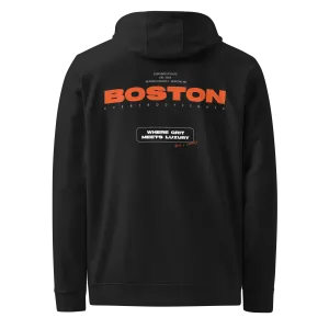 adidas fleece hoodie Boston EBF Grit x Luxury