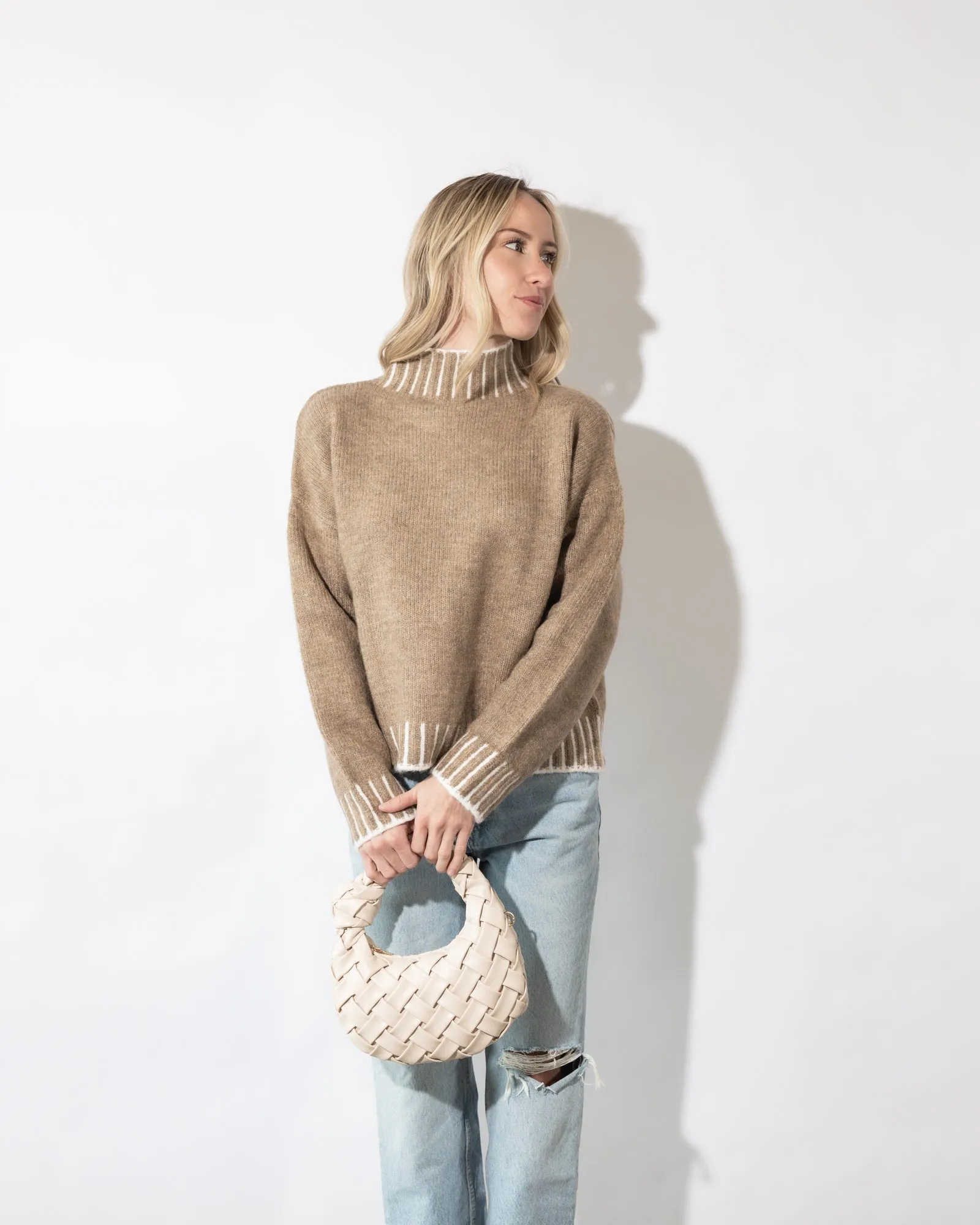 Alisha Stitched Sweater
