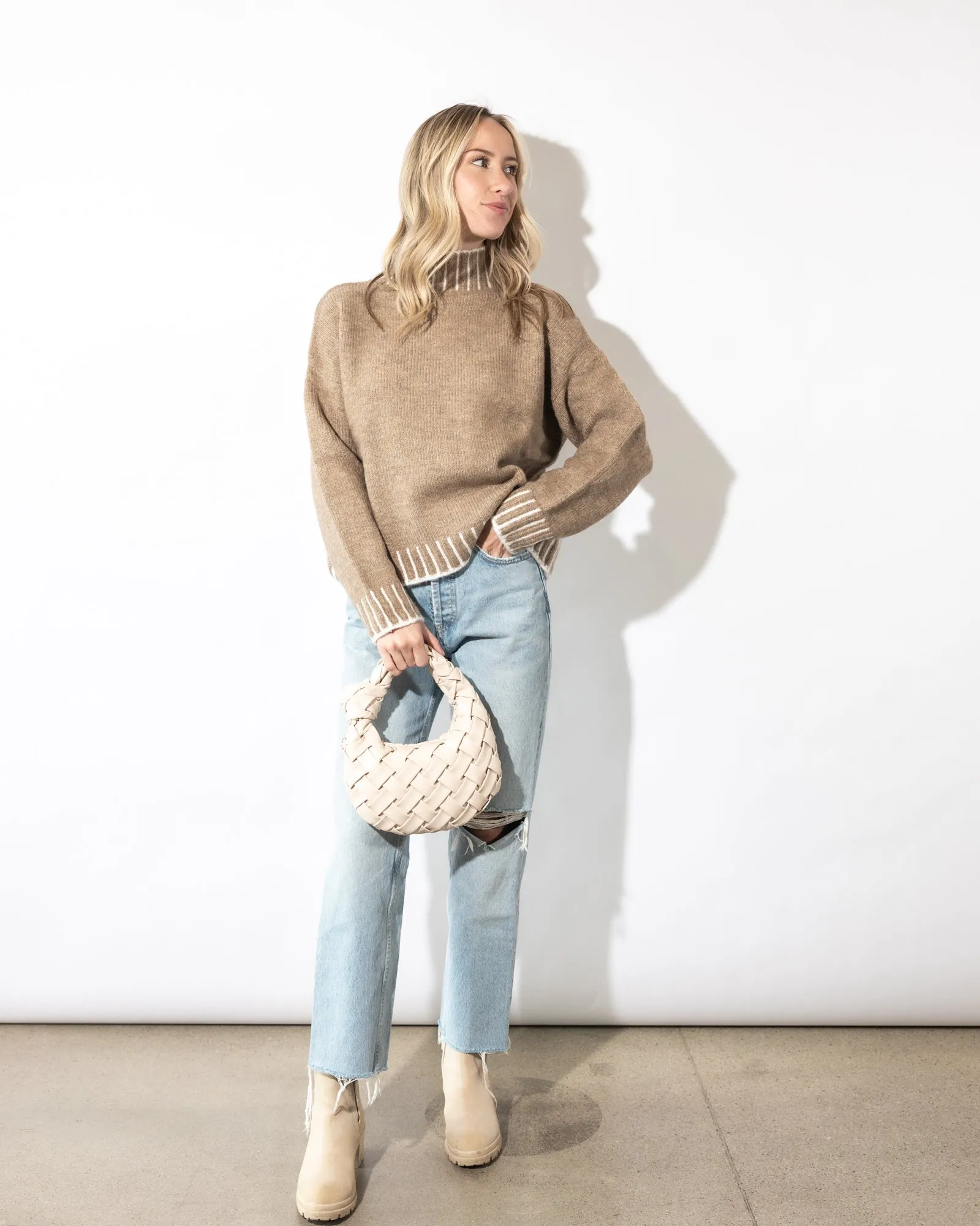 Alisha Stitched Sweater