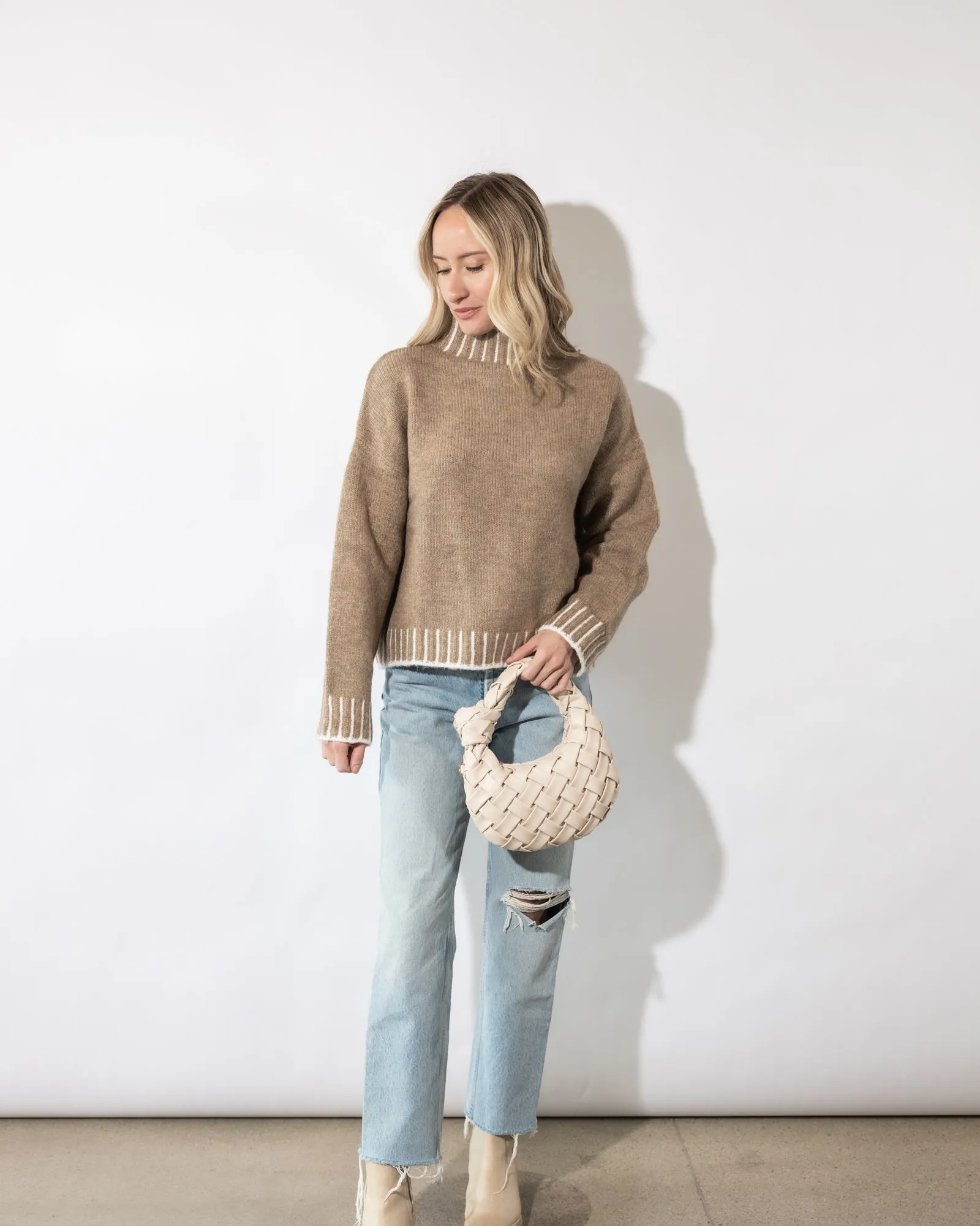 Alisha Stitched Sweater