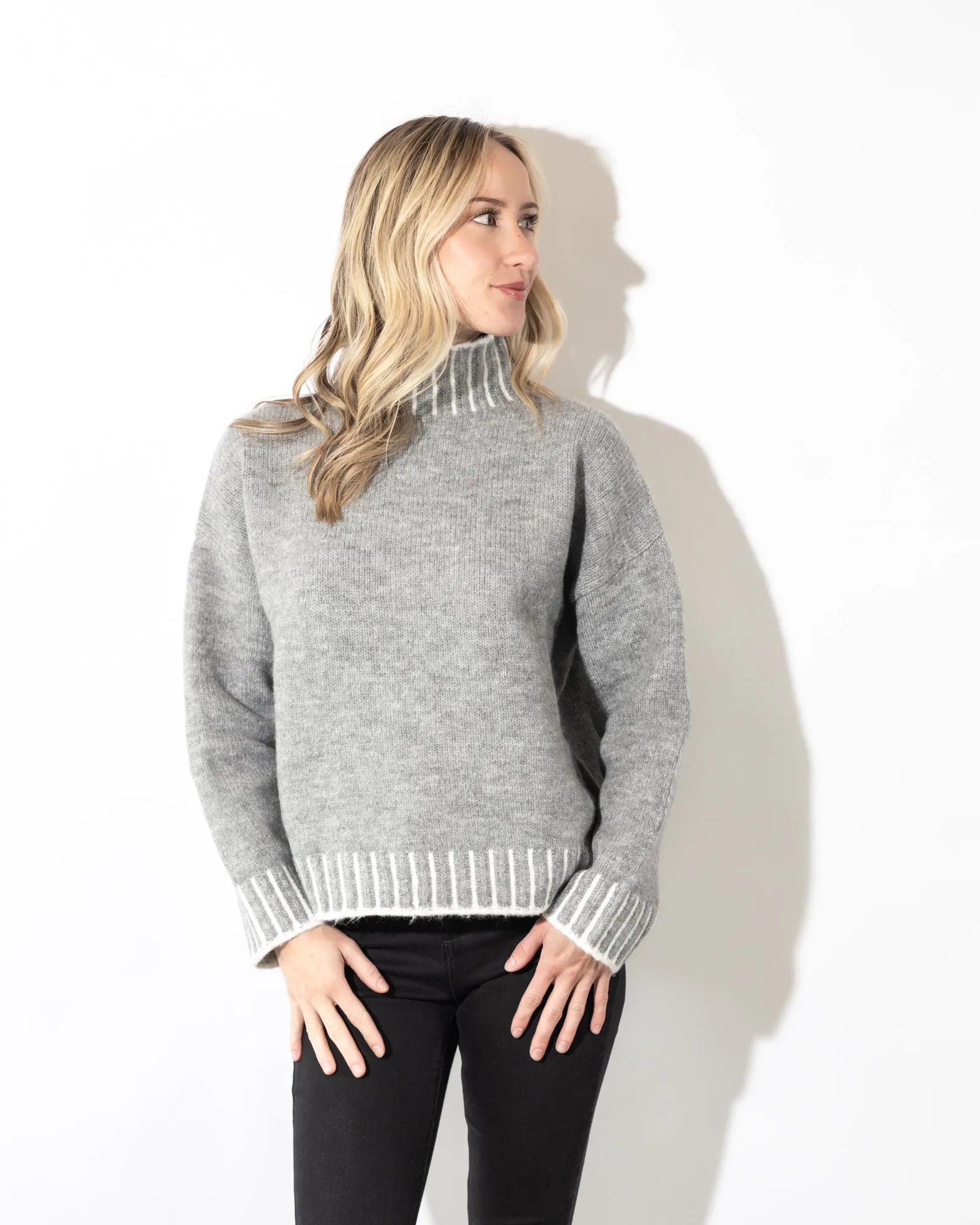 Alisha Stitched Sweater