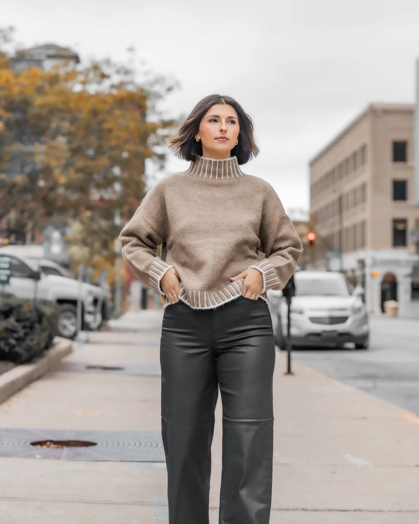 Alisha Stitched Sweater