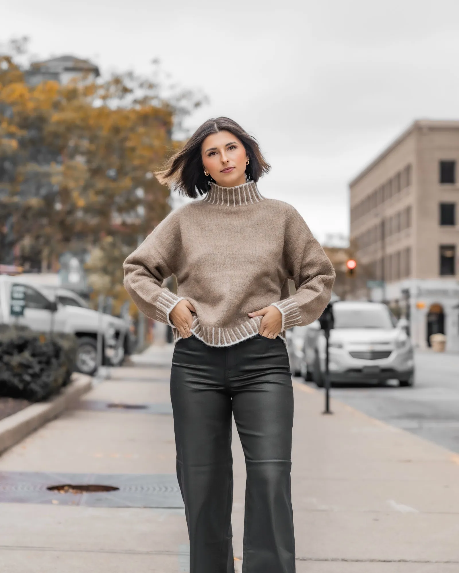 Alisha Stitched Sweater