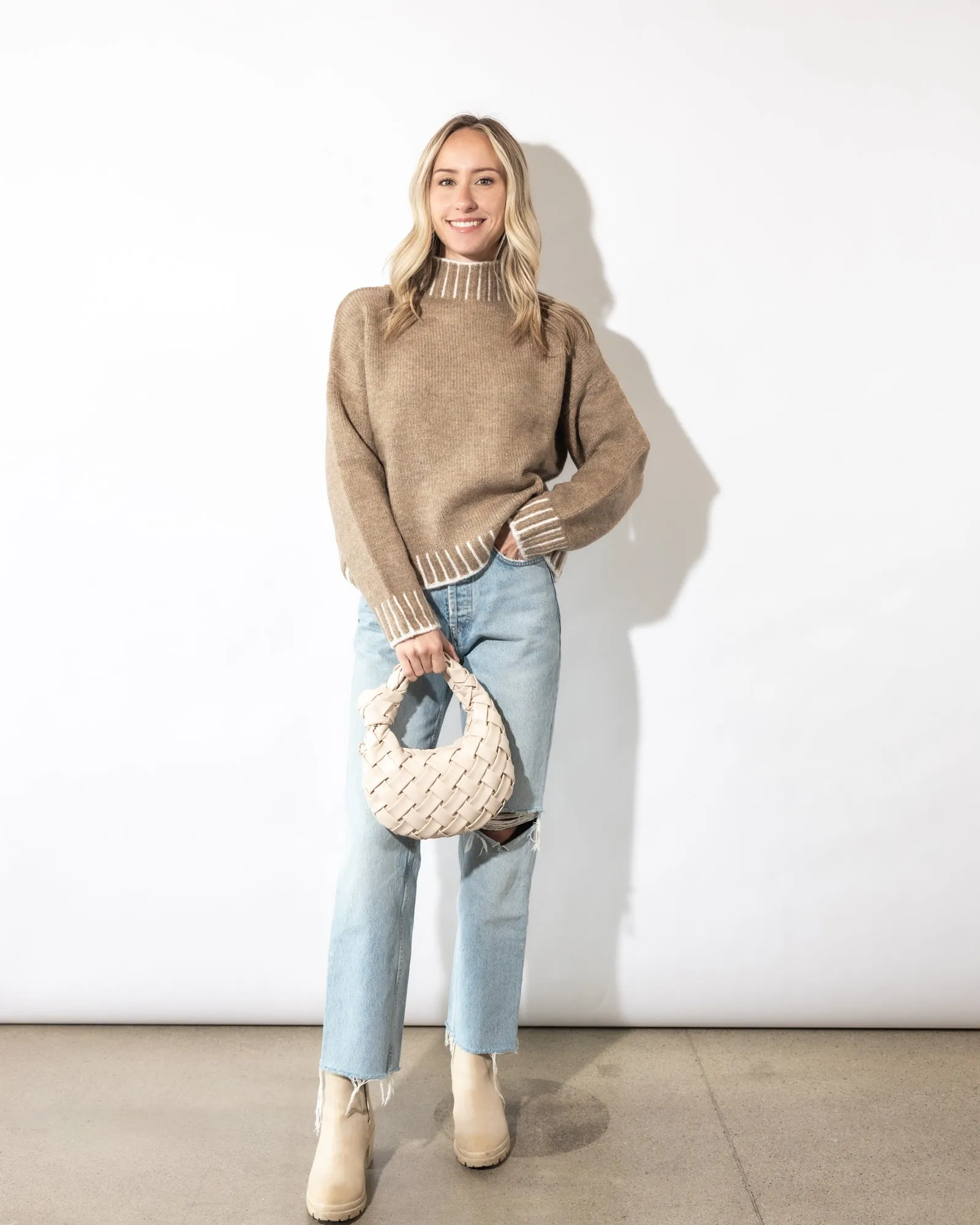 Alisha Stitched Sweater