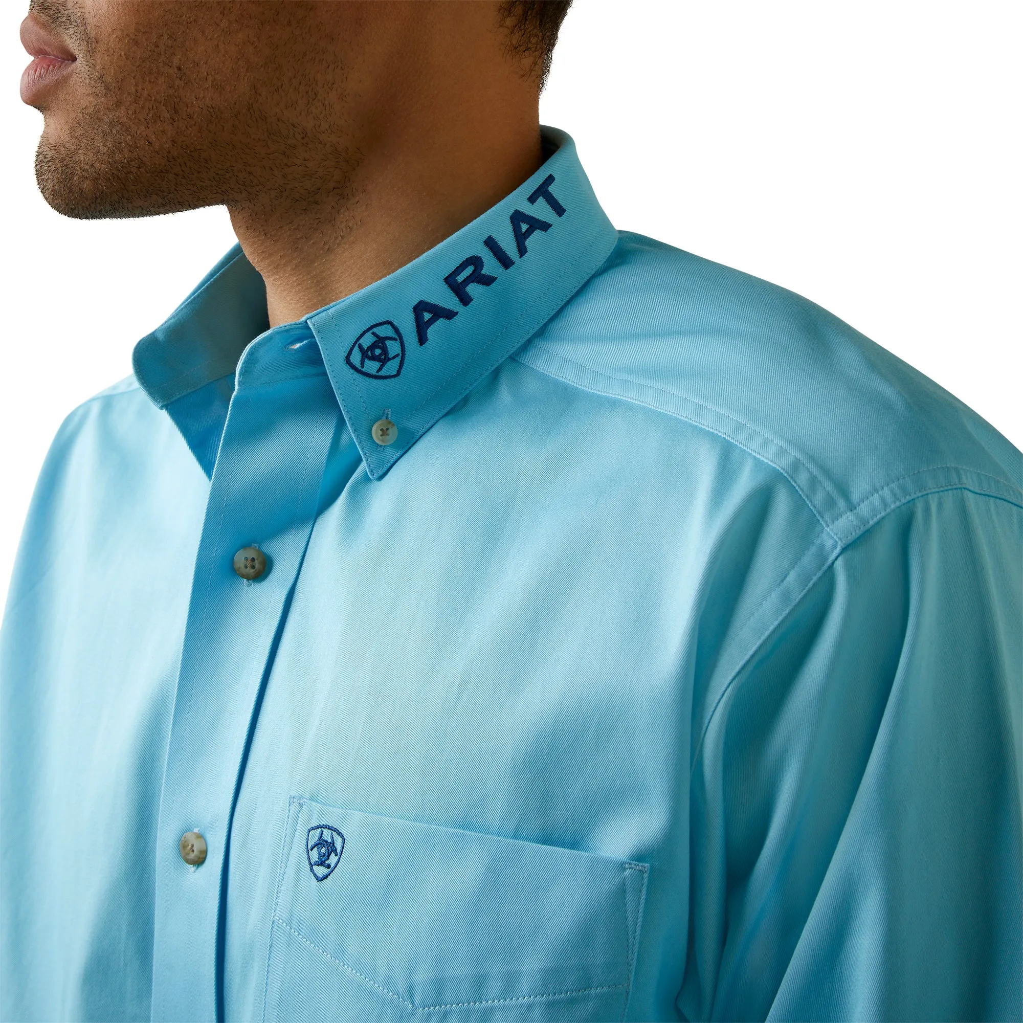 Cenote Aqua Team Logo Long Sleeve Shirt