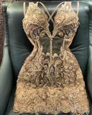 Charming Ellen Homecoming Dresses Boycon Dress HH12926