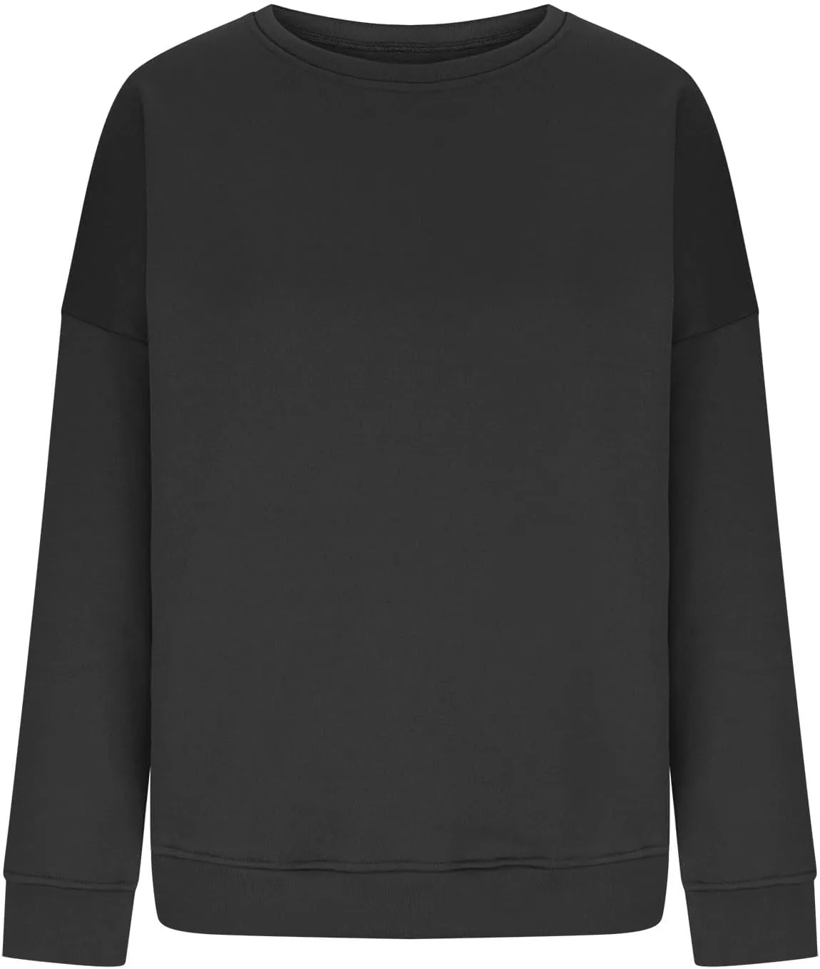 Crewneck Sweatshirts Women Long Sleeve Fleece Pullover Tops Fall Fashion Casual Loose Fit Sweater Cute Hoodies