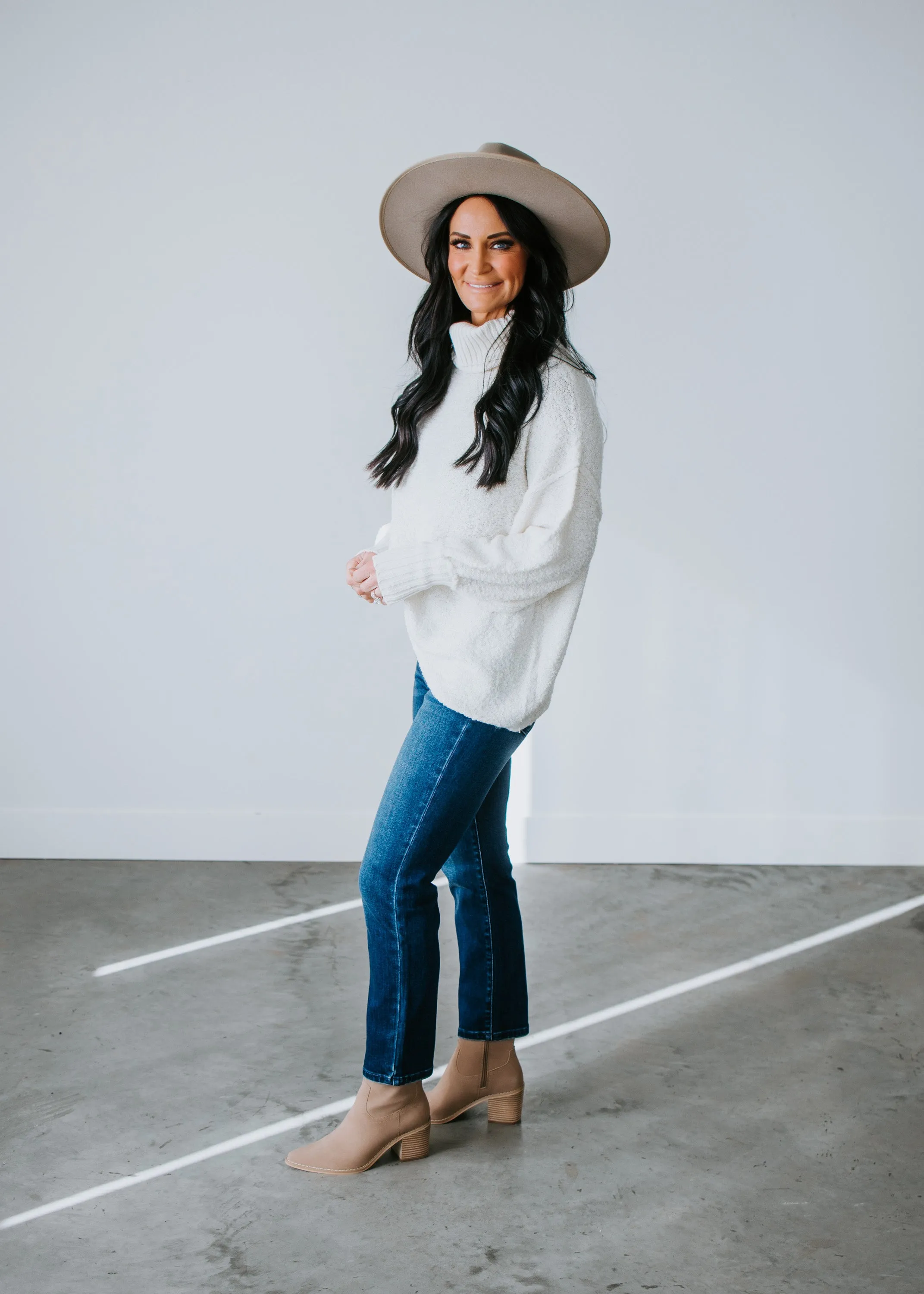 Daney Oversized Turtleneck Sweater