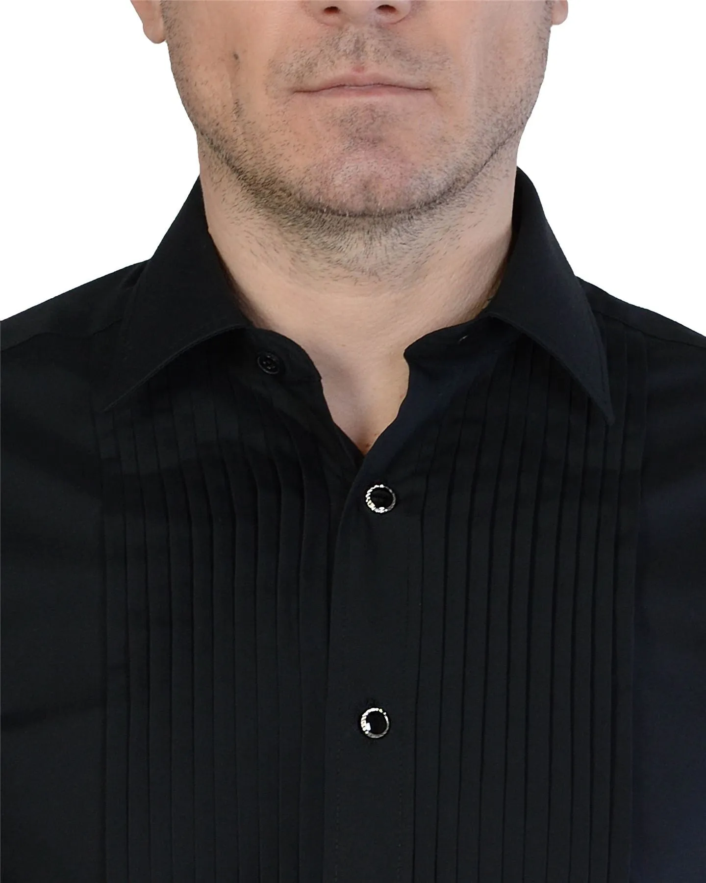 Double Two Stitch Pleat Dress Shirt (5002)