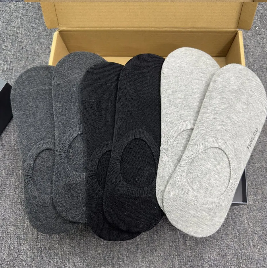 FSWGJFJJ Socks, stretchy cuff, comfortable men's socks, 3 pairs