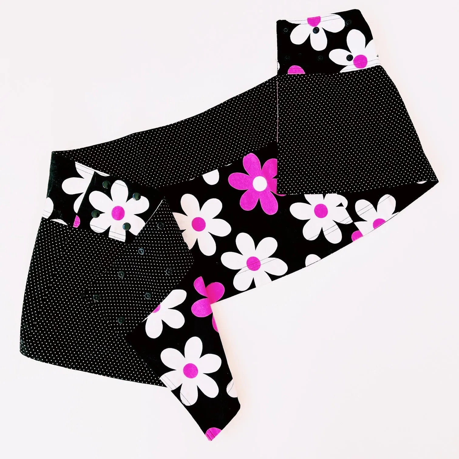 Funky Floral Reversible Mini Skirt