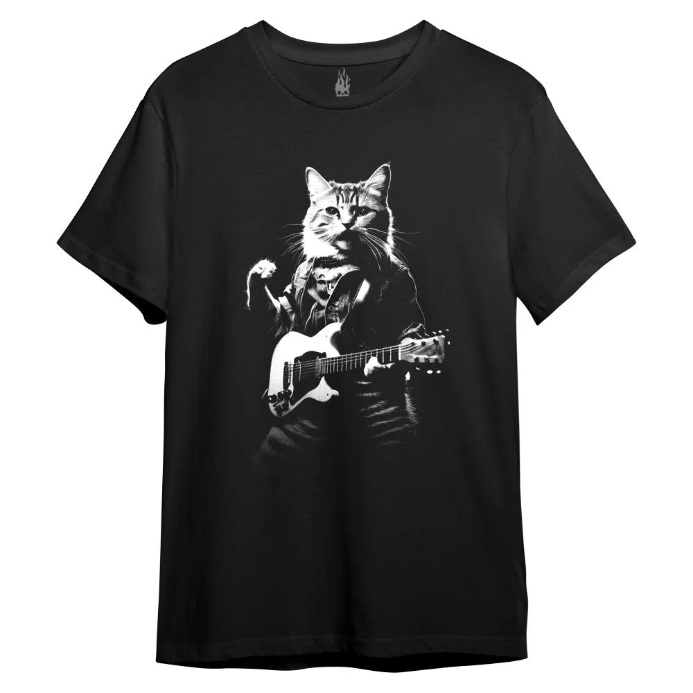 Guitar Playing Cat