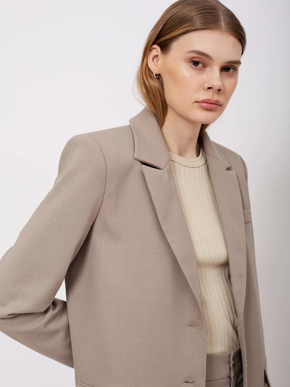 Hailey Wool Blazer