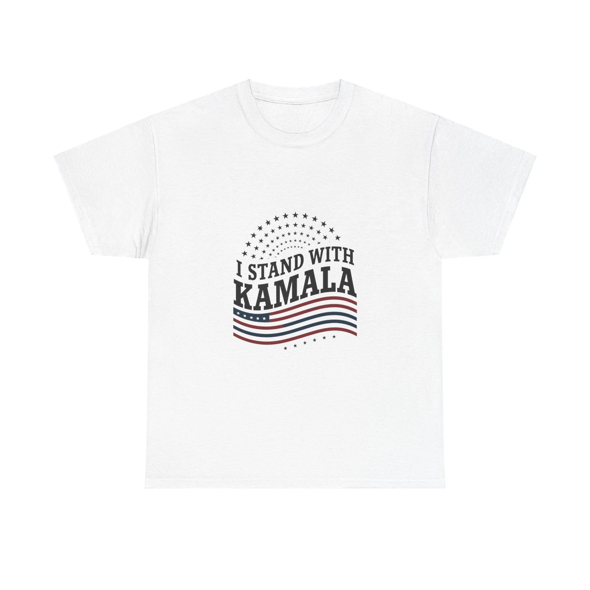 I Stand With Kamala - Unisex Heavy Cotton Tee