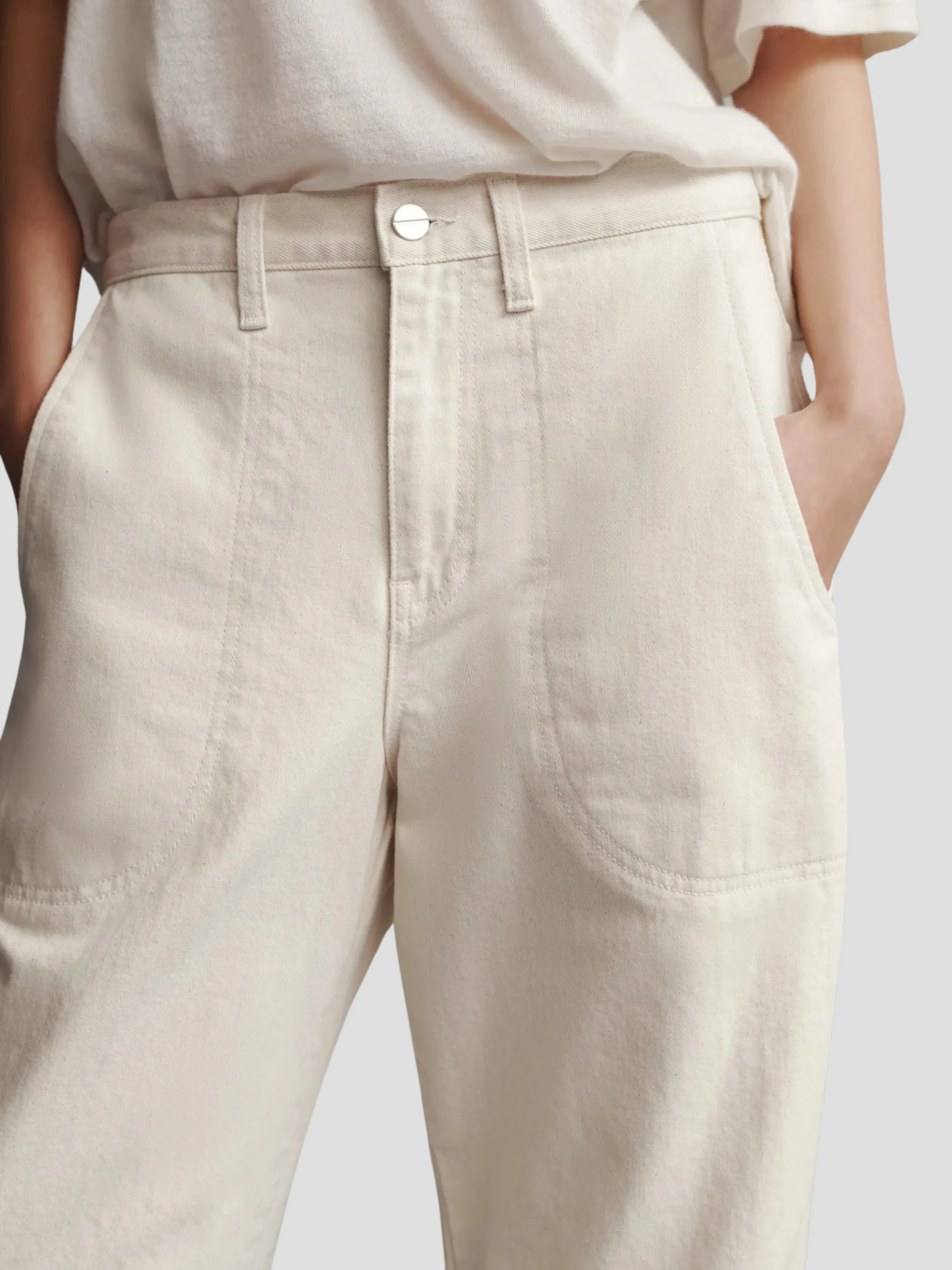 Jetties Beach Pant in Natural