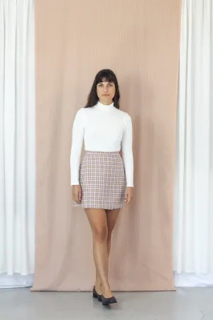 Mini Wrap Skirt- Thistle Gingham