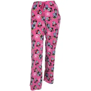 Minnie Mouse - Minnie Lovely All-Over Pink Juniors Fleece Sleep Pants