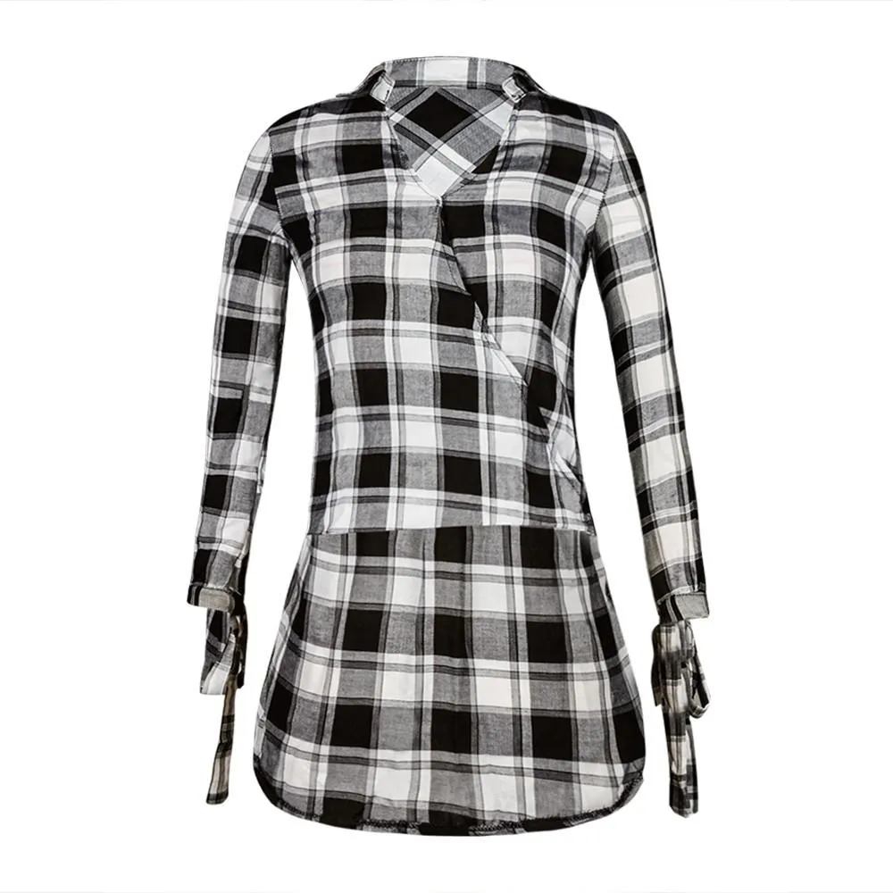 Plaid Button Casual Shirt