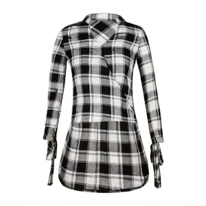 Plaid Button Casual Shirt