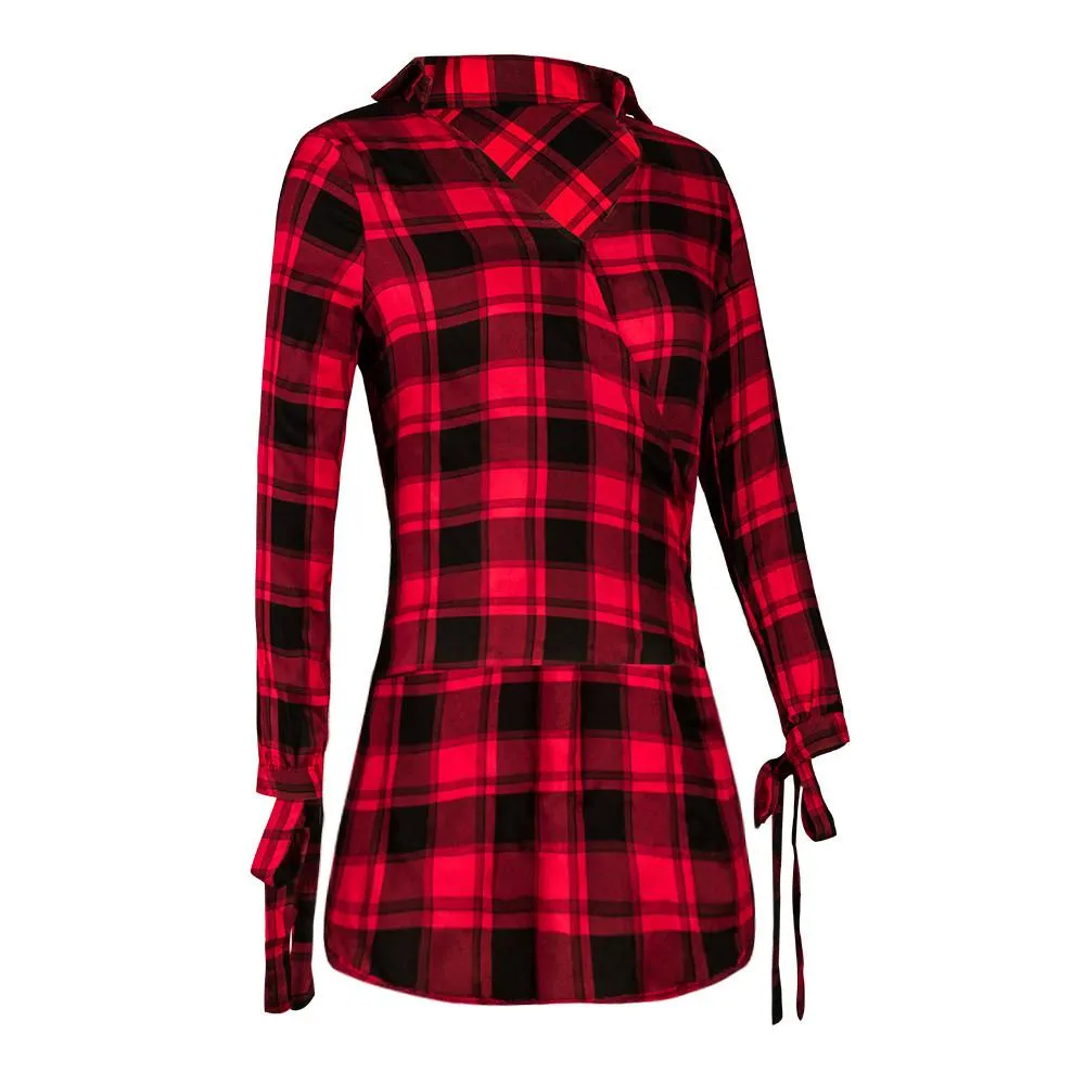 Plaid Button Casual Shirt