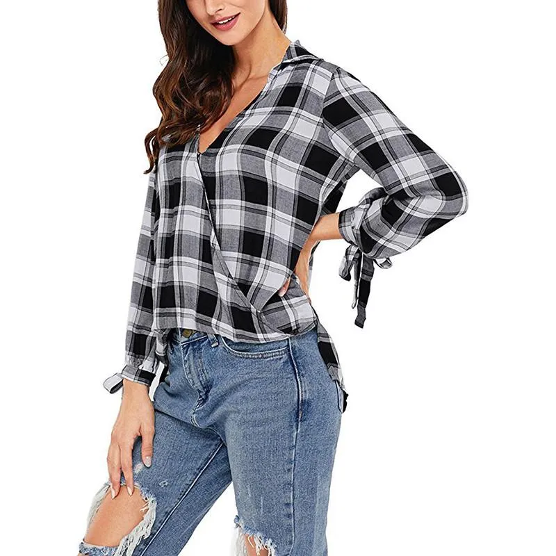 Plaid Button Casual Shirt