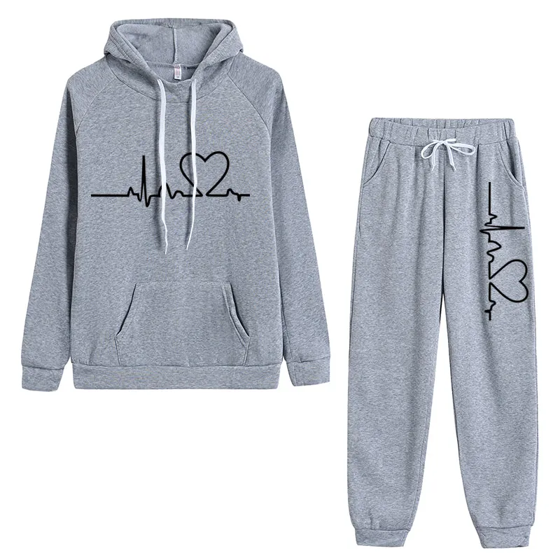 Pleasant and comfortable Set | Soft hoodie   long pants
