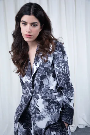 Printed Blazer