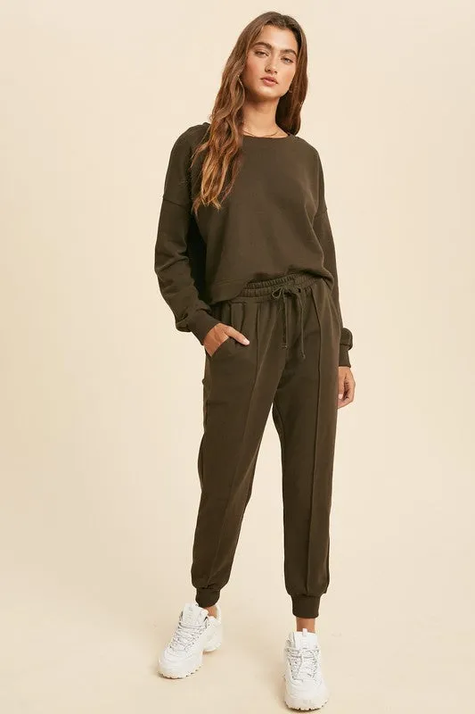 Sunday Morning Sweat Pants - Mocha