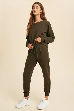 Sunday Morning Sweat Pants - Mocha