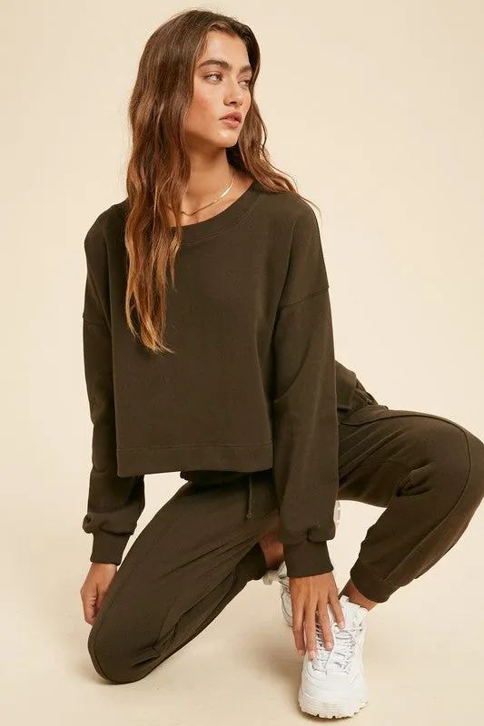 Sunday Morning Sweat Pants - Mocha