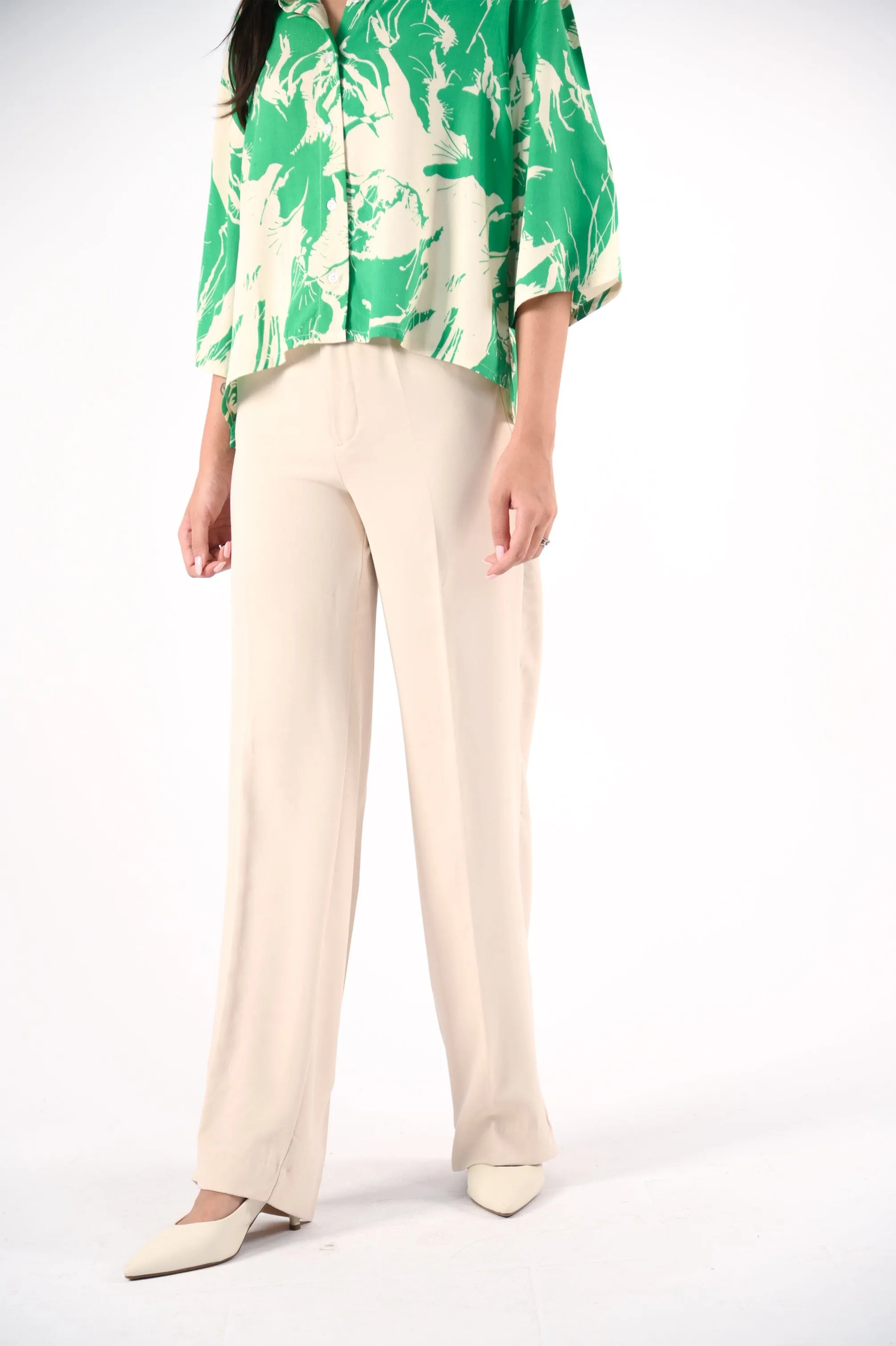 Wide Leg Formal Pants