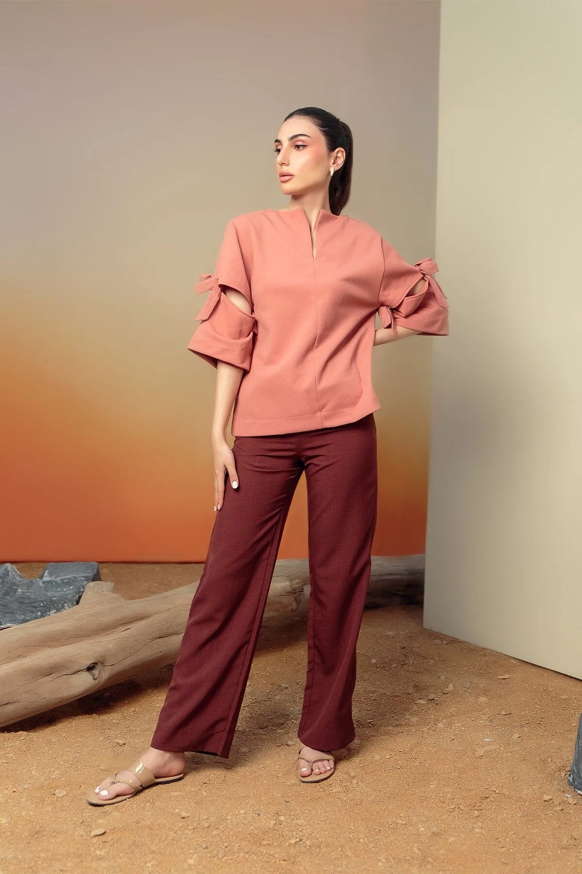 Wide Leg Formal Pants